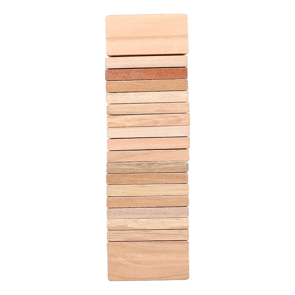 Sondeur à frapper en bois pour enfants, Instrument de musique, Kit pour tout-petits, clapet couleur café, jouet cognitif, clapet Musical en bois pour enfants