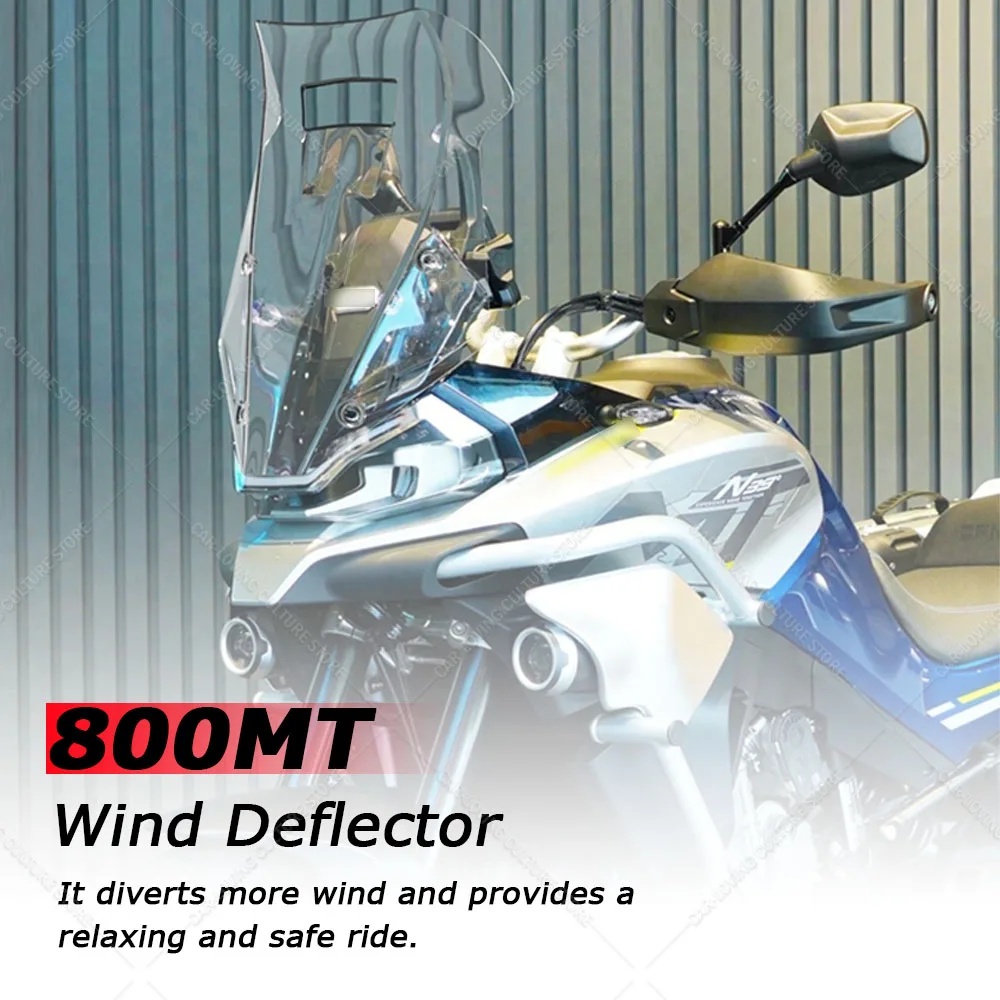 

For 800MT 800mt Wind Deflector Motorcycle Front Fairing Windscreen Windshields Covers Motorbikes Deflector 800mt 800MT