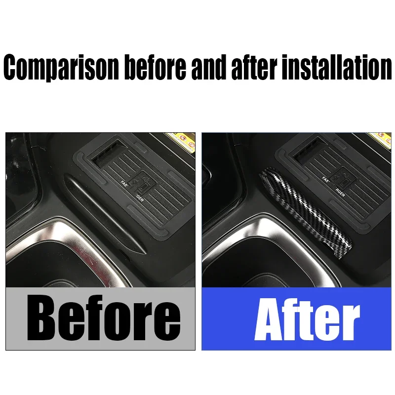 Central control storage box handle decorative strip car Interior Accessories For Lexus NX 200 250 260 350 350H 450H 2021-2025