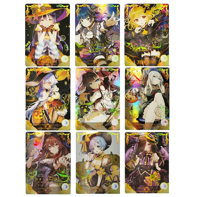 PR series Tsushima Yoshiko Goddess Story Anime peripheral collection Flash Card Christmas birthday gift Entertainment toys