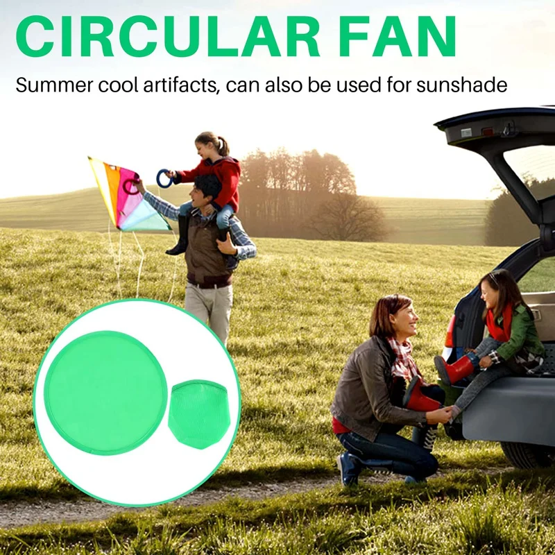 Foldable Round Fan