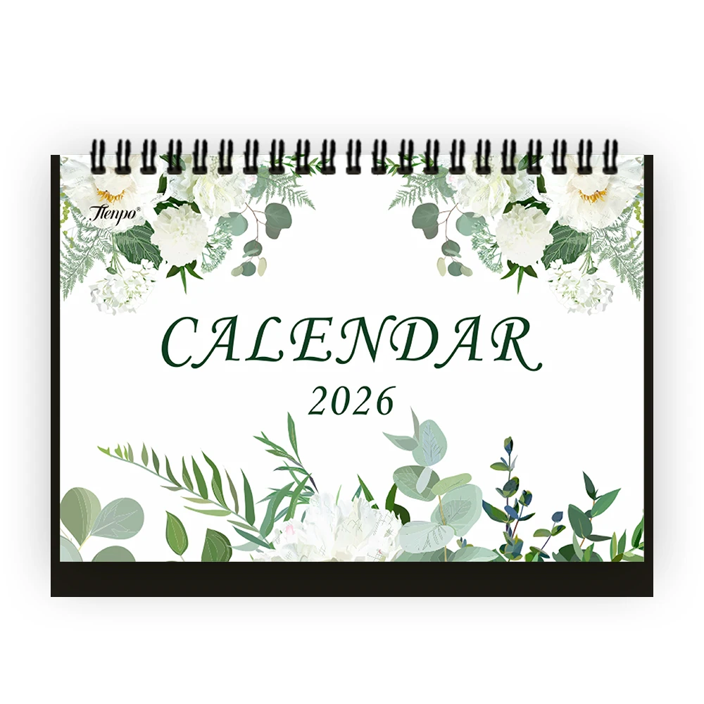 

1pc Customizable 2026 Calendar, Personalized Desk Calendar with Uploadable 6 Photos, Birthday Christmas New Year Gift, Calendar