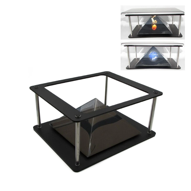 3D Hologram Projector 360-Degree Images 3D Projector Stands Projector Py-ramid Pad Tab-let PC Present Interesting