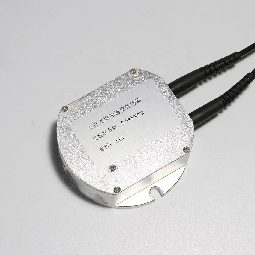 

FBG fiber bragg grating accelerometer Vibration sensor