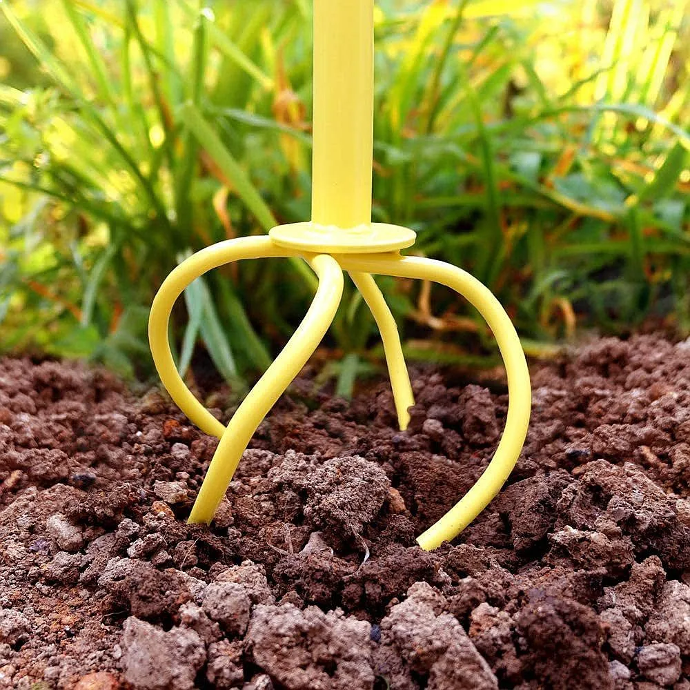 Garden Claw Soil Grabber Weed Killer Grass Aerator Hole Punch Tool for Planting Garden Tools Lawn Mower Weed Puller