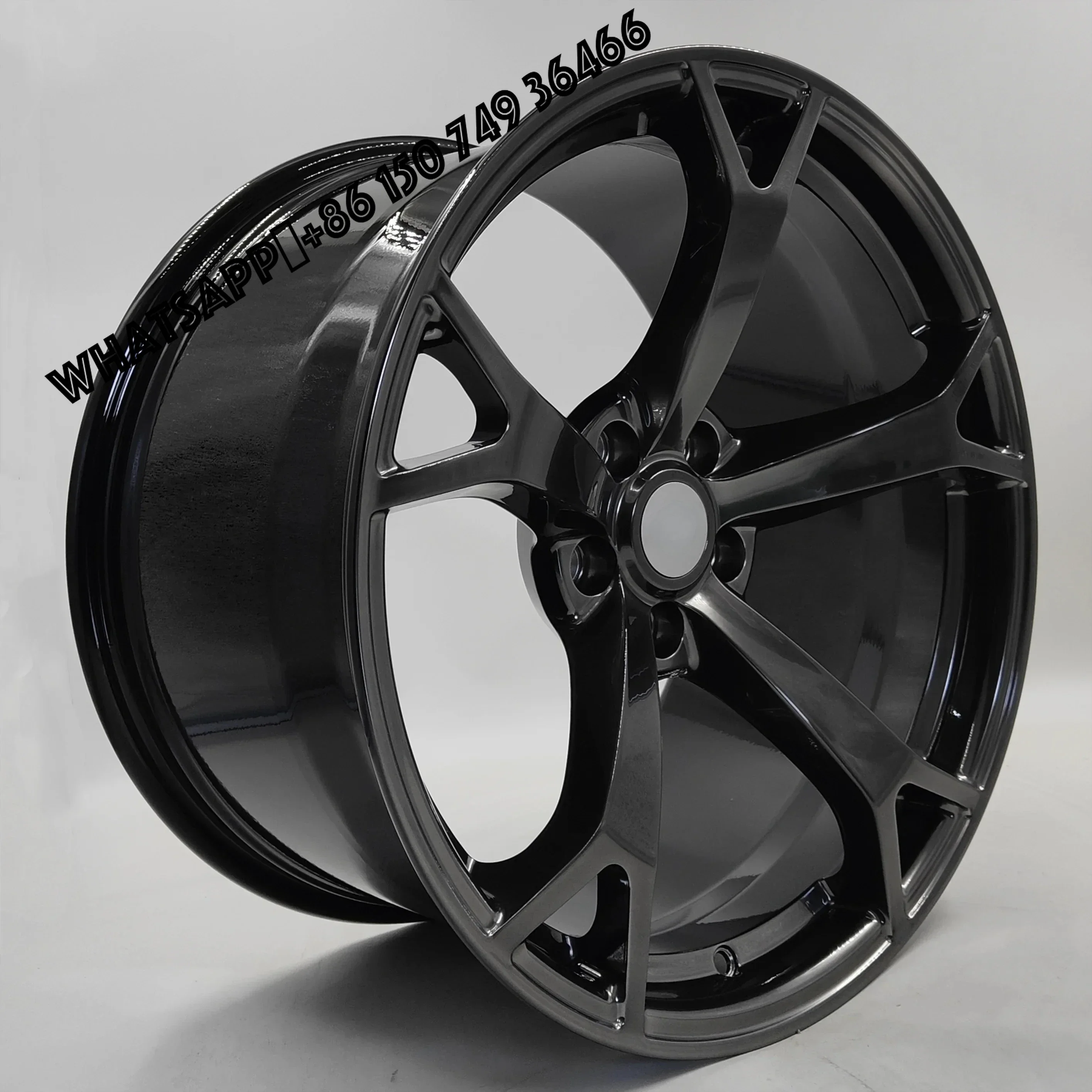 

6061-T6 WOAFORGED For Nissan 350z 370z Grey Nismo V1 Wheel G37 Q50 Forged Rims Silver Chrome Gun Wheels Aluminum Alloy B