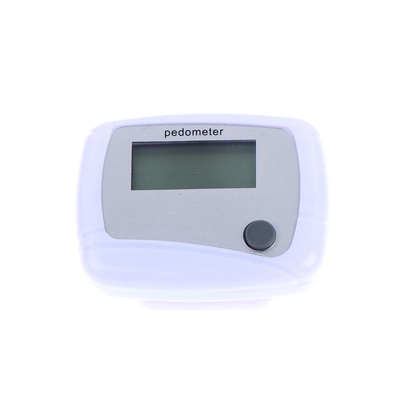 1Pc Healthy Sports Pedometers LCD Pedometer Step Calorie Counter Walking Distance Sport Pedometer Random Color
