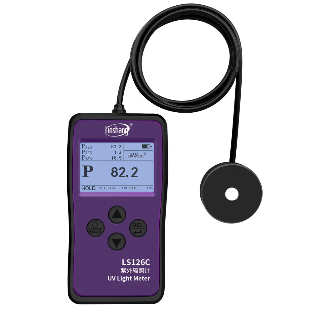 Linshang LS126C uv-c dosimeter uvc measurement radiometer uvc sensor