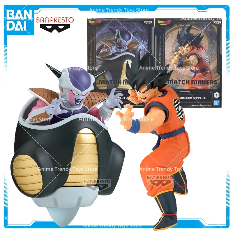 

В наличии: Оригинальные фигурки Banpresto Dragon Ball Z Match Makers – Гоку против Фризы, коллекционные модели игрушек WY