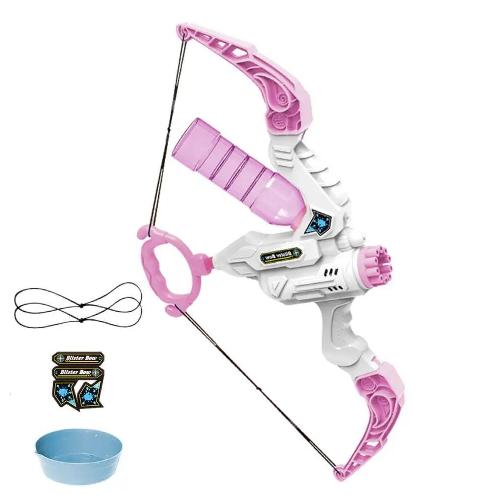 Bubble Bazooka ไฟฟ้า Rocket Bubble Gun Bow และ Arrow ผู้ใหญ่อัตโนมัติฤดูร้อนของเล่น Bubble Tea Machine งานแต่งงานบทความ