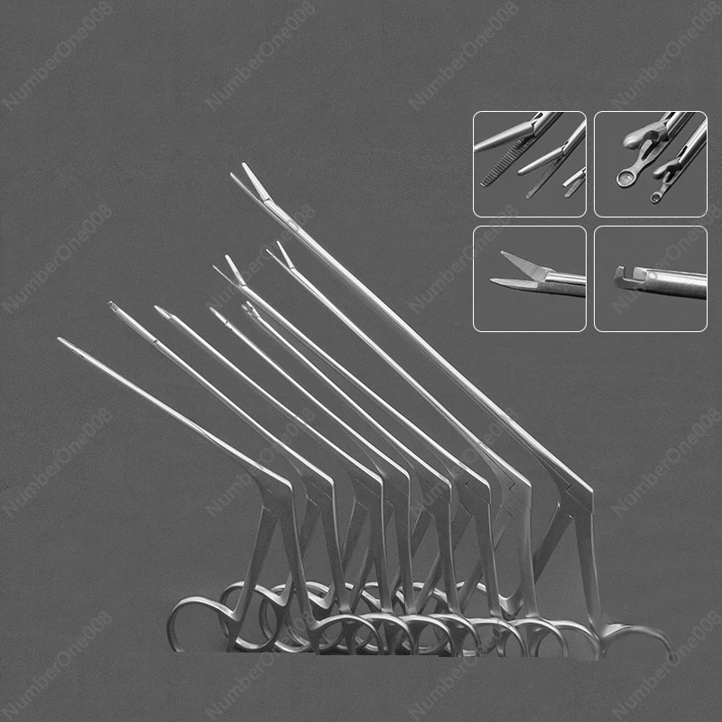 Stainless Steel Microscopic Middle Ear Forceps Earwax For Household Use