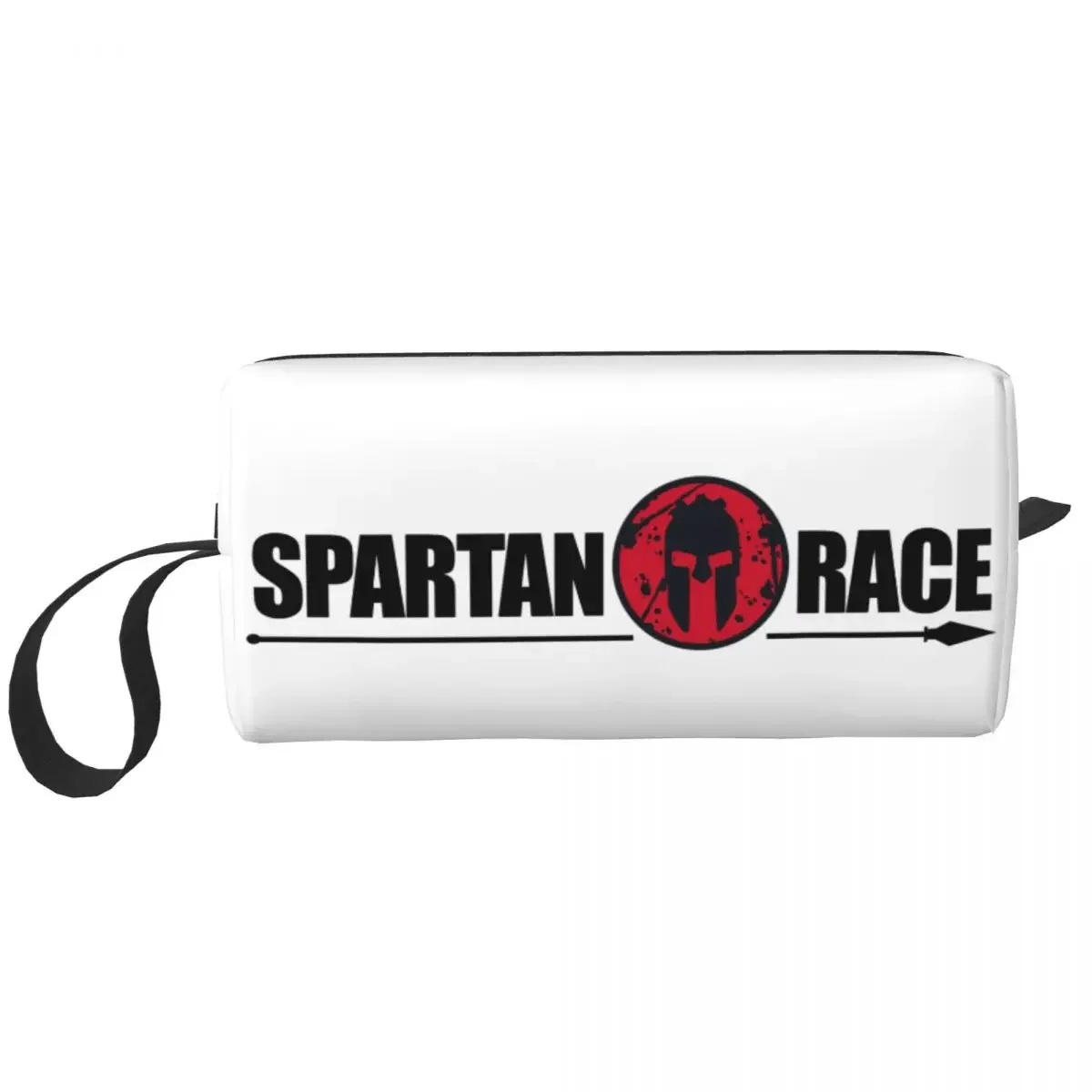 Sparta Spirit Spartan Race Cosmetic Bag Women Cute Big Capacity Makeup Case Beauty Storage Toiletry Bags