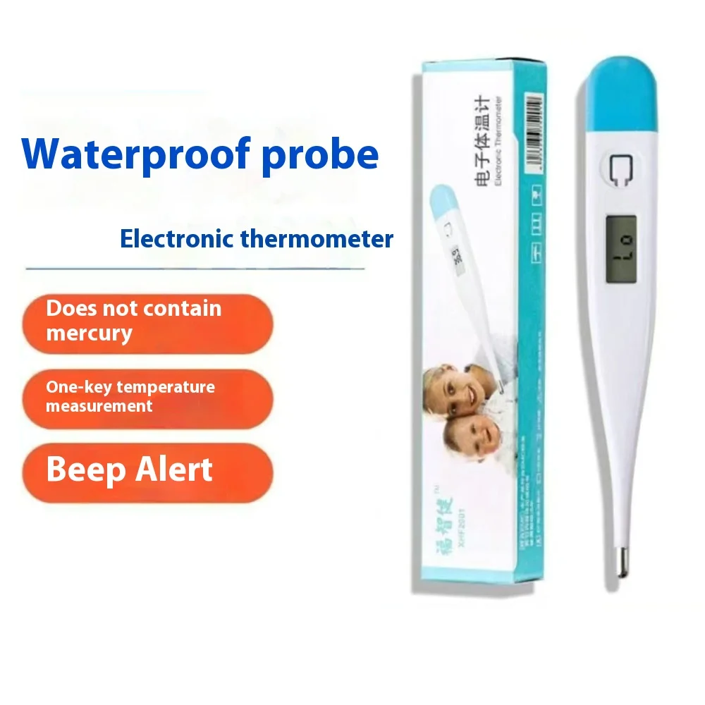 Baby Adult Home Digital Thermometer Portable Electronic Accurate Thermometer Fever Cold Underarm Oral Body Head Healthy Care