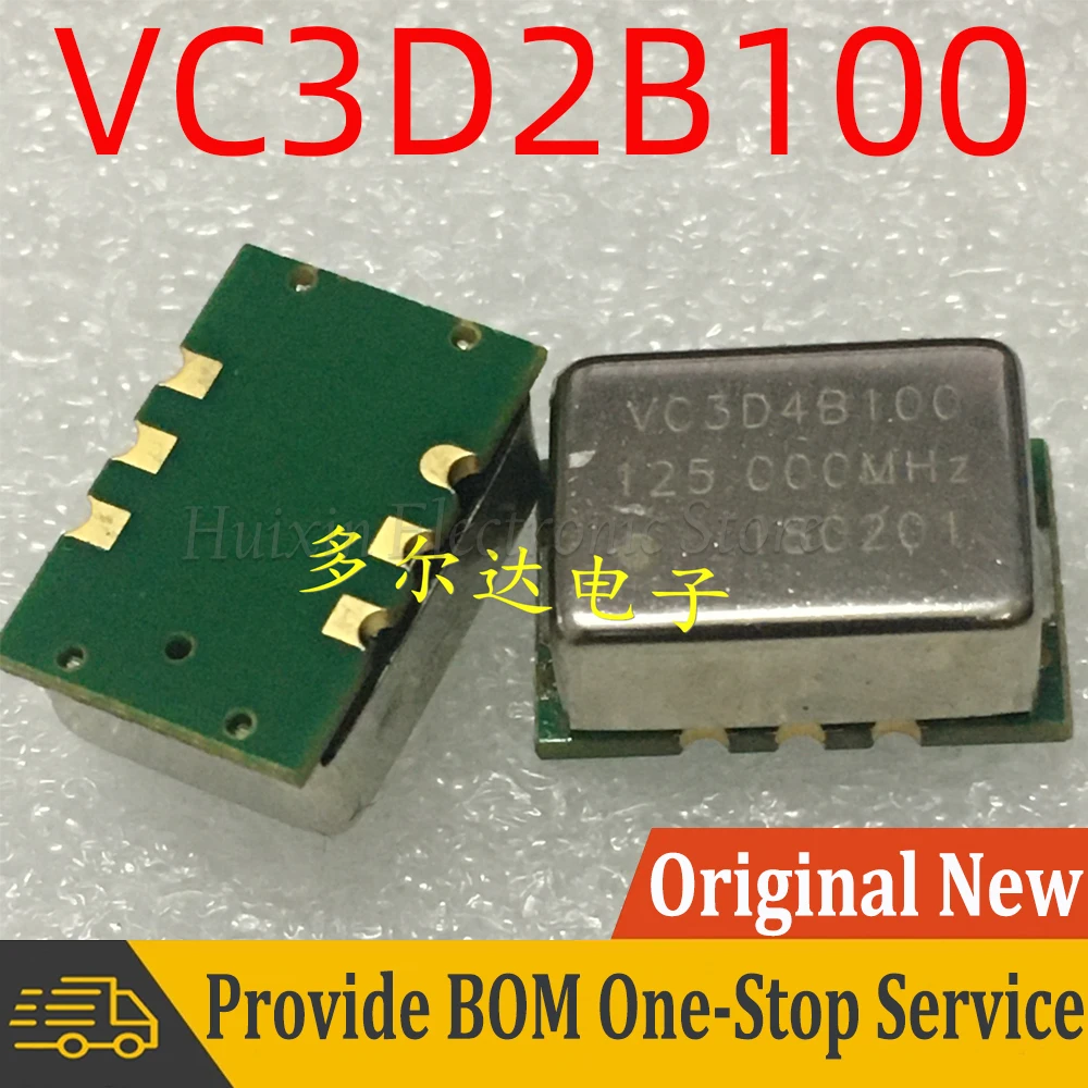 1pcs VC3D2B100 125MHZ 125.000MHZ 125M000 VCXO Voltage Controlled Crystal Oscillator NEW