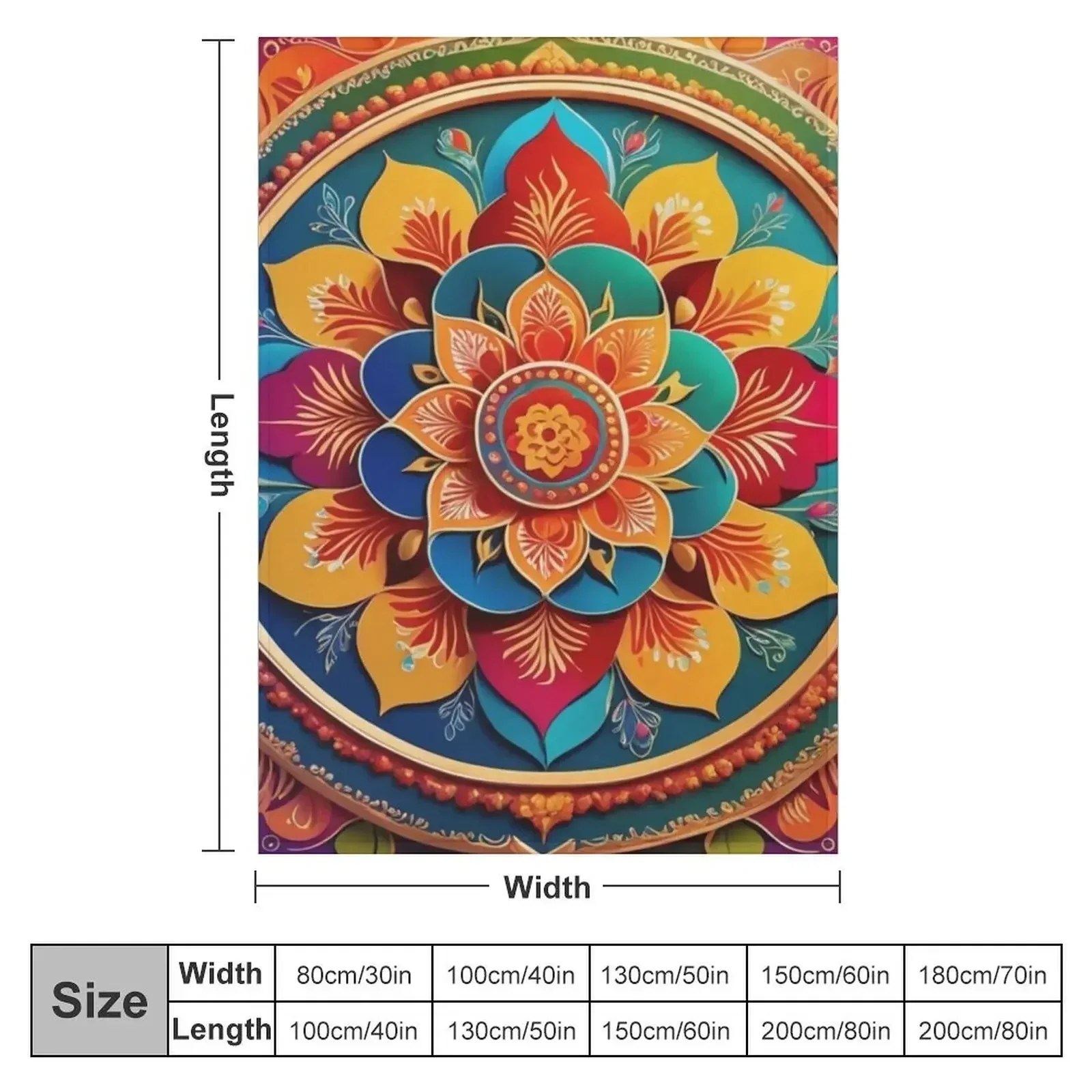 Diwali Rangoli Firecrackers Diya Throw Blanket Luxury Brand Bed Fashionable decorative cosplay anime Blankets