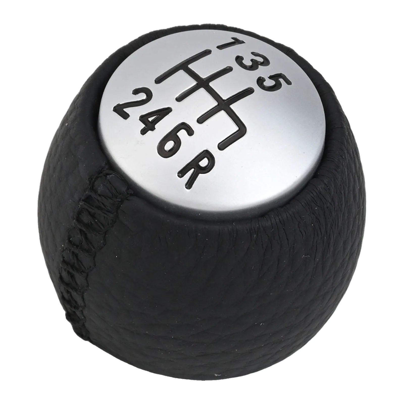 6 Speed Manual Car Gear Shift Knob Lever for shifter for Alfa for GT 147 166 with Leather and Plastic Build to Withstand Daily