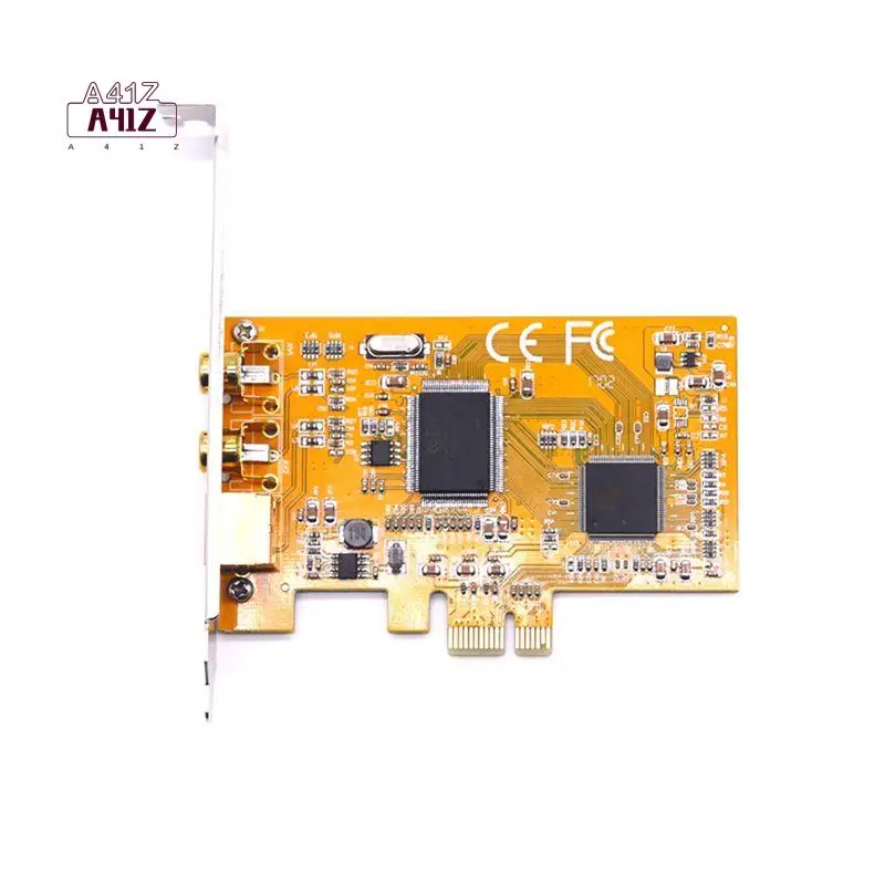 A41Z-PCIE To AV 878A Video Capture Card PCIE Surveillance HD Image PCI-E 878A Capture Card For Imaging