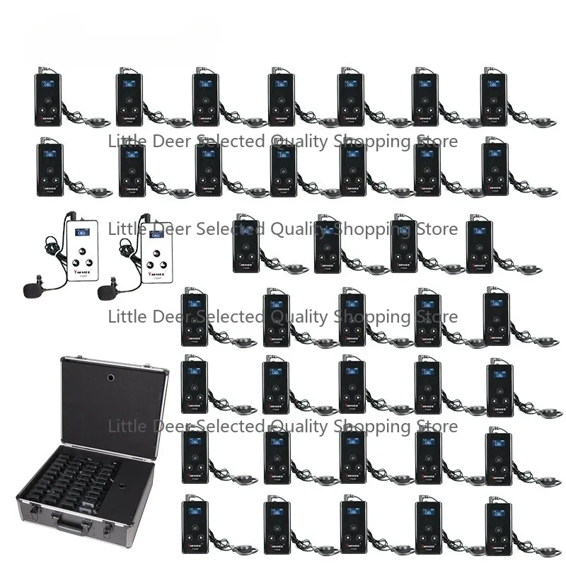 High Quality Wireless Tour Guide System USB Charging Handheld Simultaneous Interpretation Conference Tour Guide Receiver