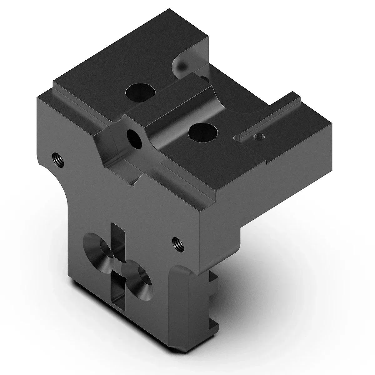 1 Stücke Voron 0,2 V 0,2 3D Drucker Metall Mini SB Werkzeugkopf Aluminium CNC Direktantrieb MGN7H X Wagen MINI Stealthburner Extruder