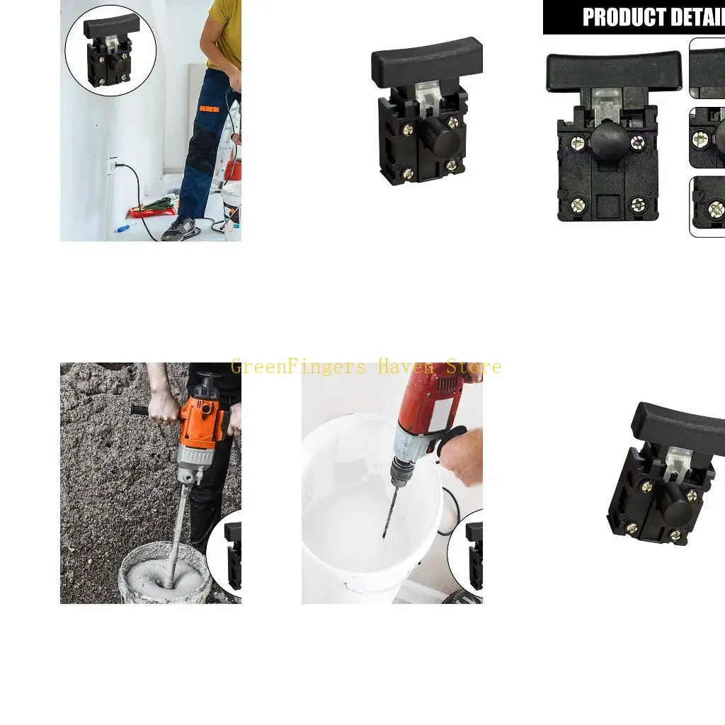 F68D Black Housing Control Component for Routine Power Tool Service