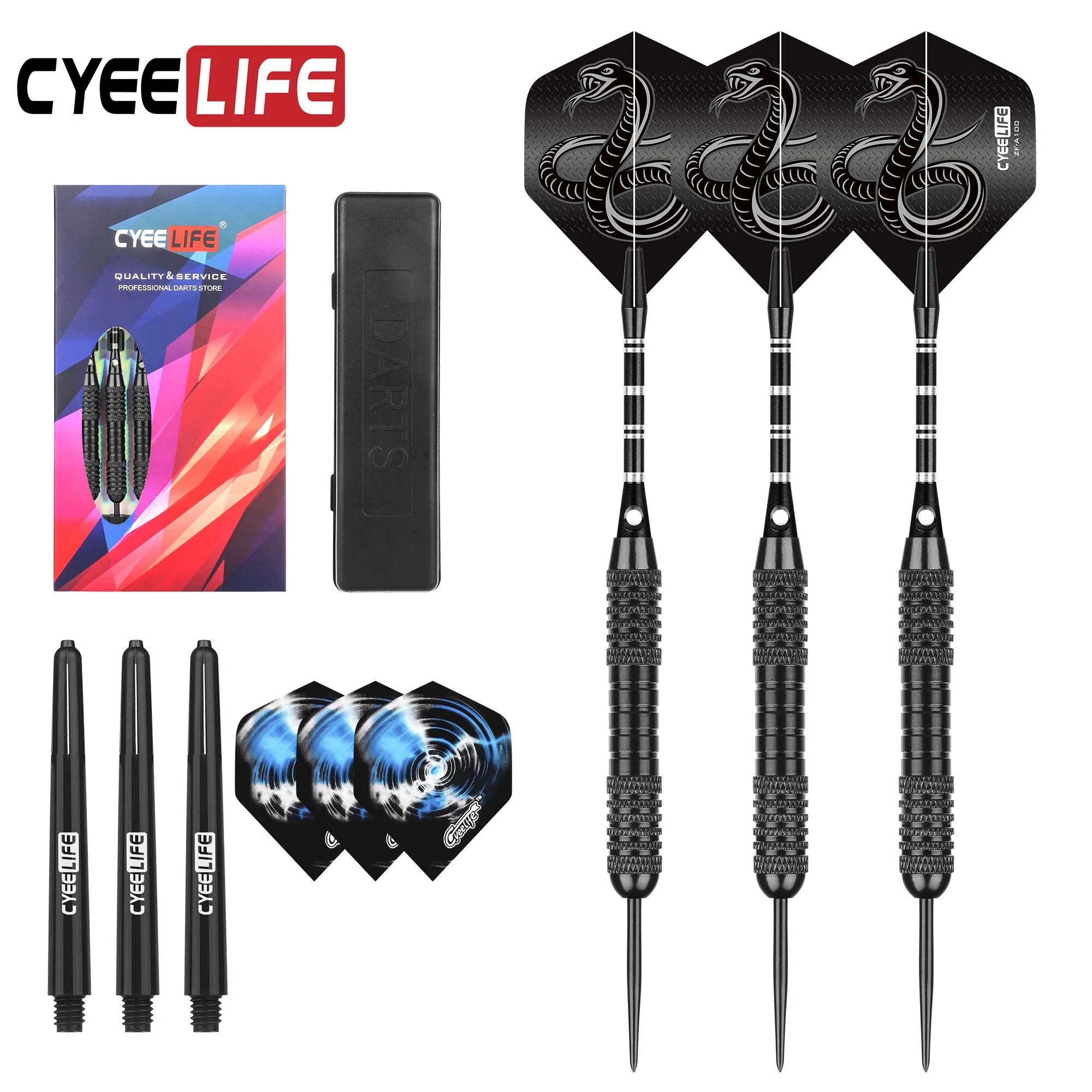 

CyeeLife 22G, жесткая стальная игла, встроенная защита от падения, профессиональный Летающий стандартный набор, прямая трубка, летающая подставка