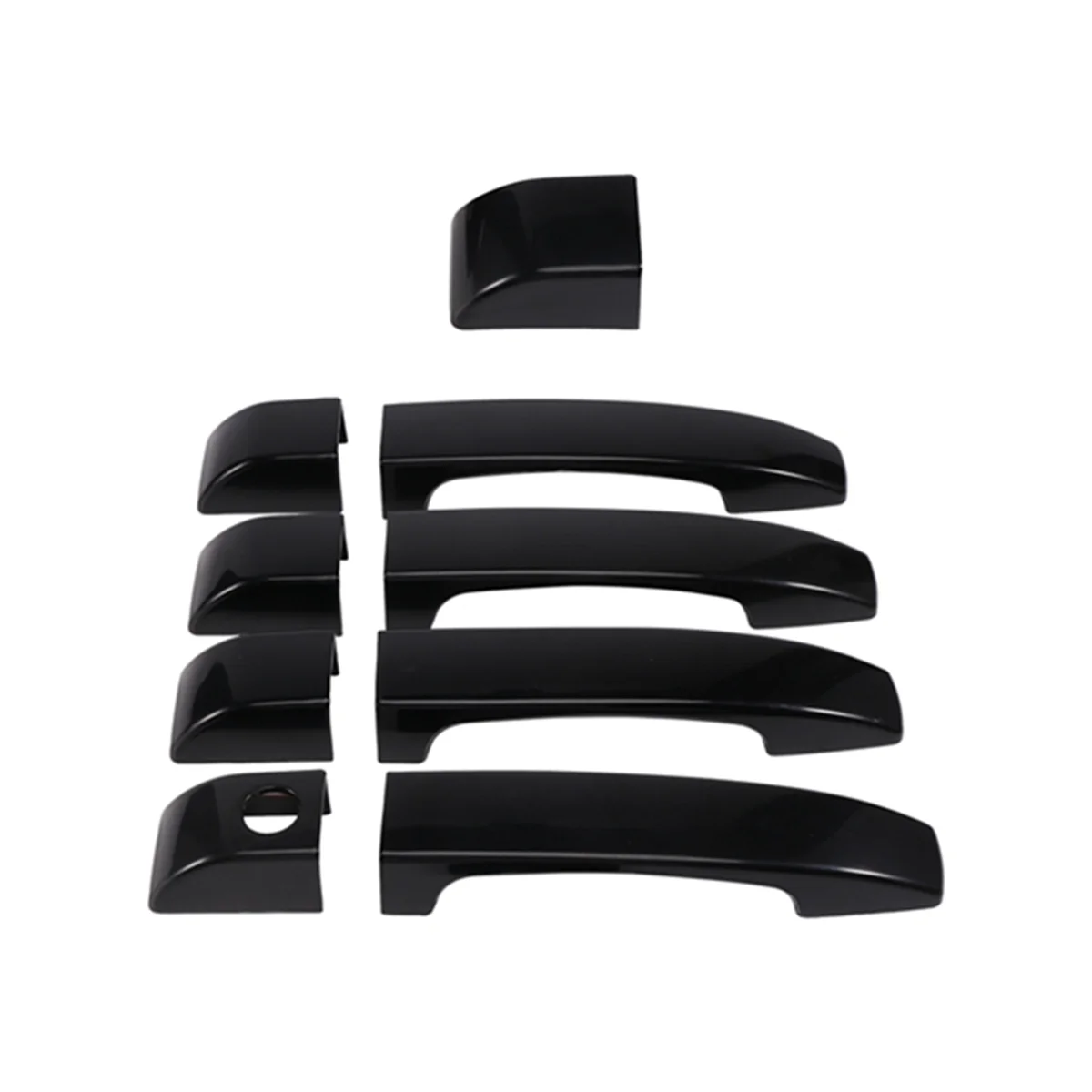 9PCS Car Exterior Door Handles Trim for Range Rover Executive Edition 2002-2012