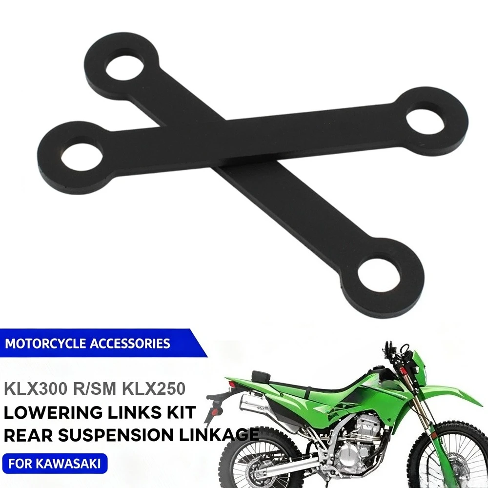 KLX300R KLX300SM Lowering Links Kit For Kawasaki KLX 250 300 S/SF/SM/R Motorcycle Accessories Rear Suspension Linkage
