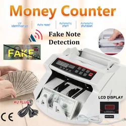 Australian Money/Bill Notes Counter Auto Counting Machine FAKE NOTE DETECTOR