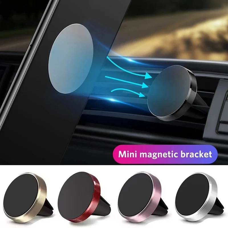 

Магнитный автомобильный держатель для смартфона, кронштейн для автомобильного вентиляционного отверстия, универсальная подставка для мобильного телефона, магнитный держатель для iPhone, Samsung, Xiaomi