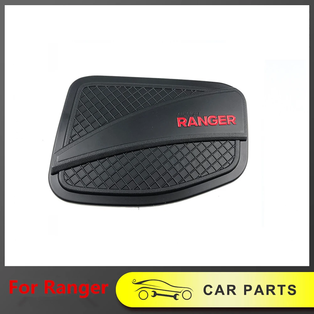 

ABS матовая черная внешняя крышка топливного бака подходит для Ford Ranger T6 T7 T8 2012-2022 Off-road 4X4 пластиковая крышка бензобака автомобильные аксессуары