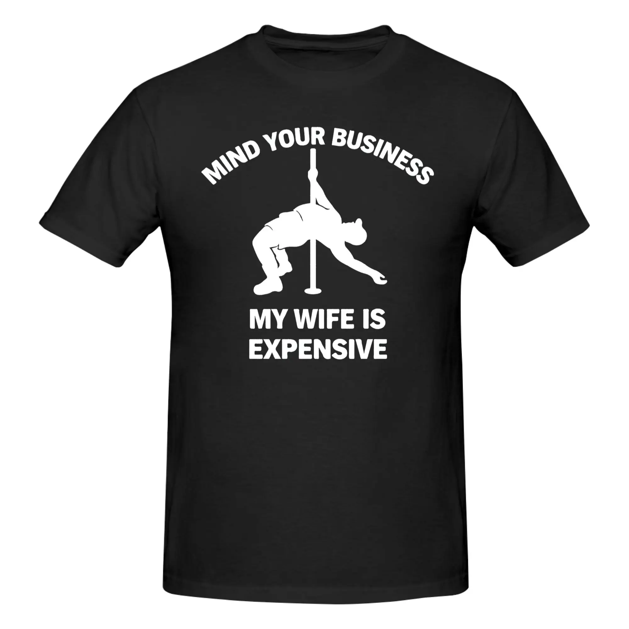 1 Piece Funny Relationship Funny 100% Cotton T-Shirt mind your business Tops Tees For Men