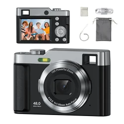 Digital Camera Camera Digital Point and Shoot Camera with 16X Zoom Anti Shake Portable Compact Camera for Teens Adult Beginner