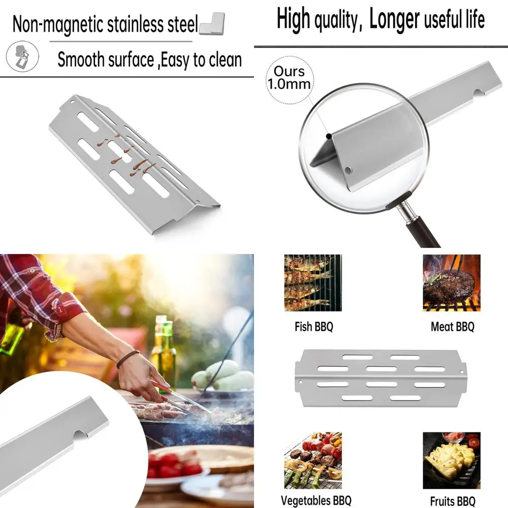 

Решетки для гриля Genesis II моделей E-310, S-310, E-315, E-330, E-335, S-335, LX S-340, E-340, 66802, 66795 - 18 нержавеющая сталь