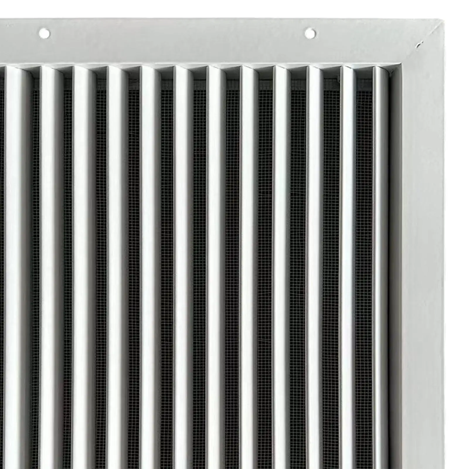 Rustproof Aluminum Ventilation Outlet Grill Cover for Central AC Vent System with Classic Louver Design