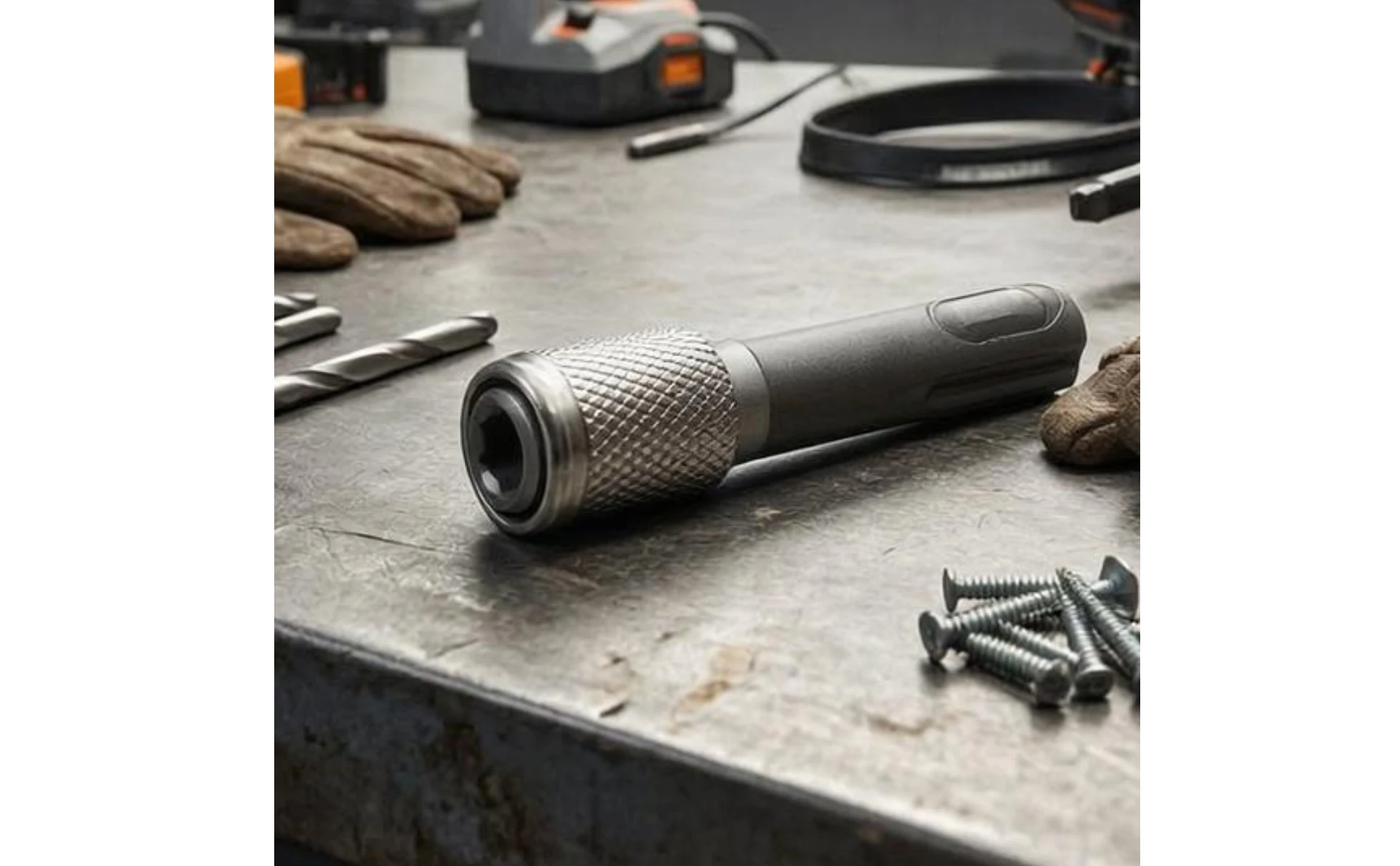 Hex Shank Socket Adapter Knurled Hex Shank Adapter Drill Socket Extension Conversion Connector Tool Accessory Heavy Duty