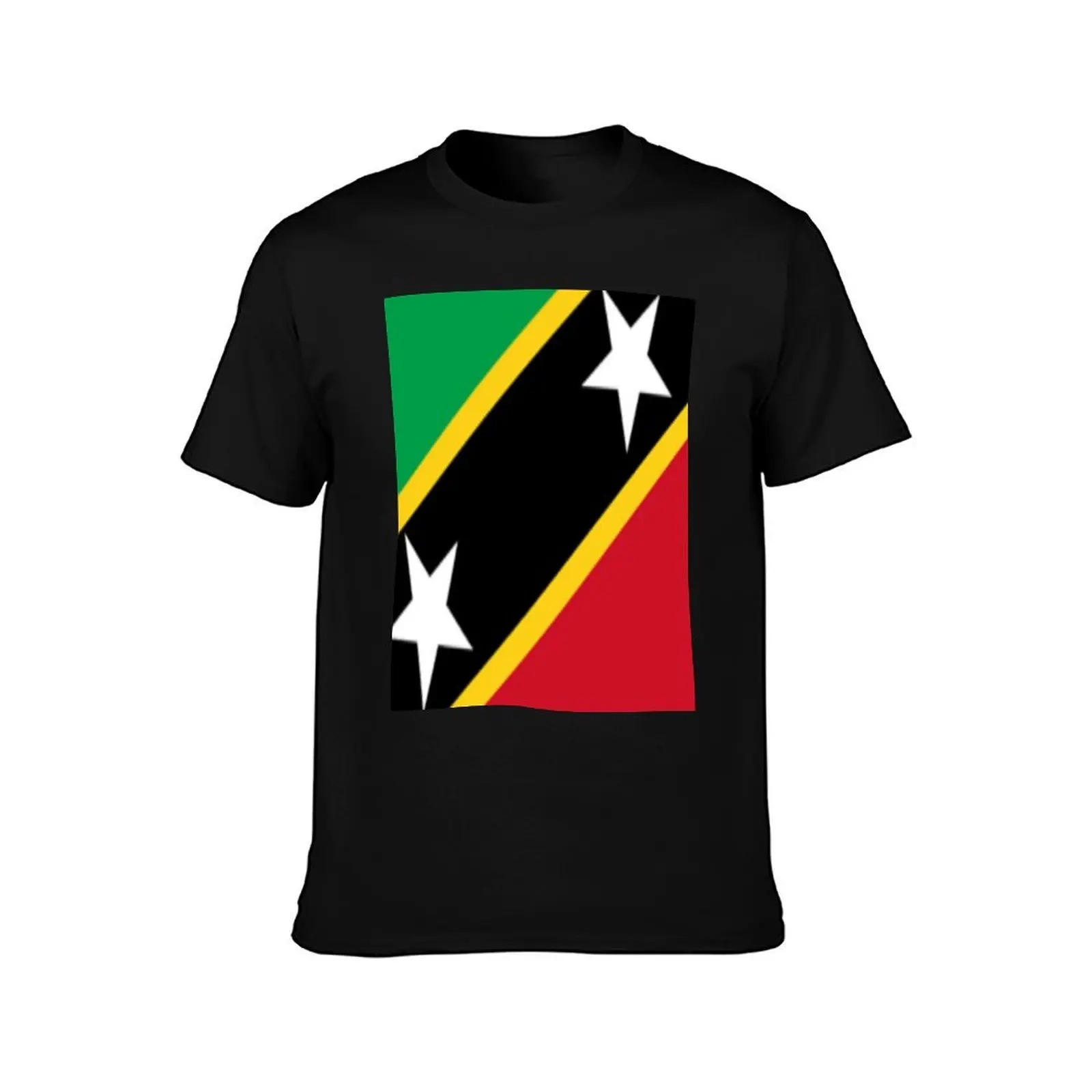 St. Kitts & Nevis T-Shirt Quick Dry Sports Short Sleeve Tee T-Shirt