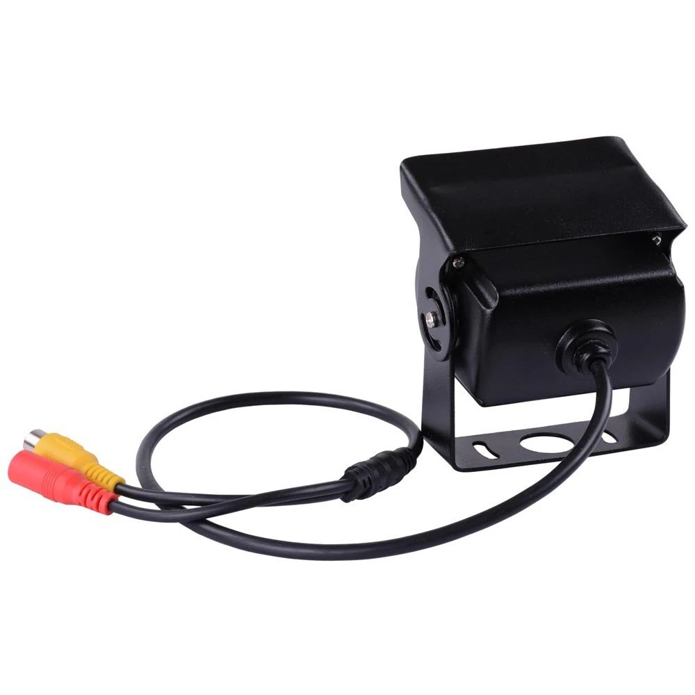 2PCS 4 Pin AV Connector Wide Angle Infrared Night Vision Bus Trailer Truck Rear View 24V Backup Camera For Trucks