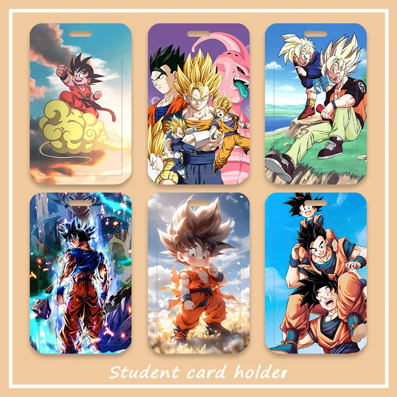 Dragon Ball Saipan Card Holder: Lost-Proof Solution for Students Only Card Holder  anime accessories