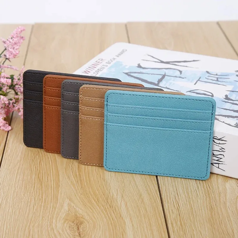 1 Pc Card Holder Slim Bank Credit Card ID Cards Coin Pouch Case Bag Wallet Organizer Women Men Thin Business Card Wallet