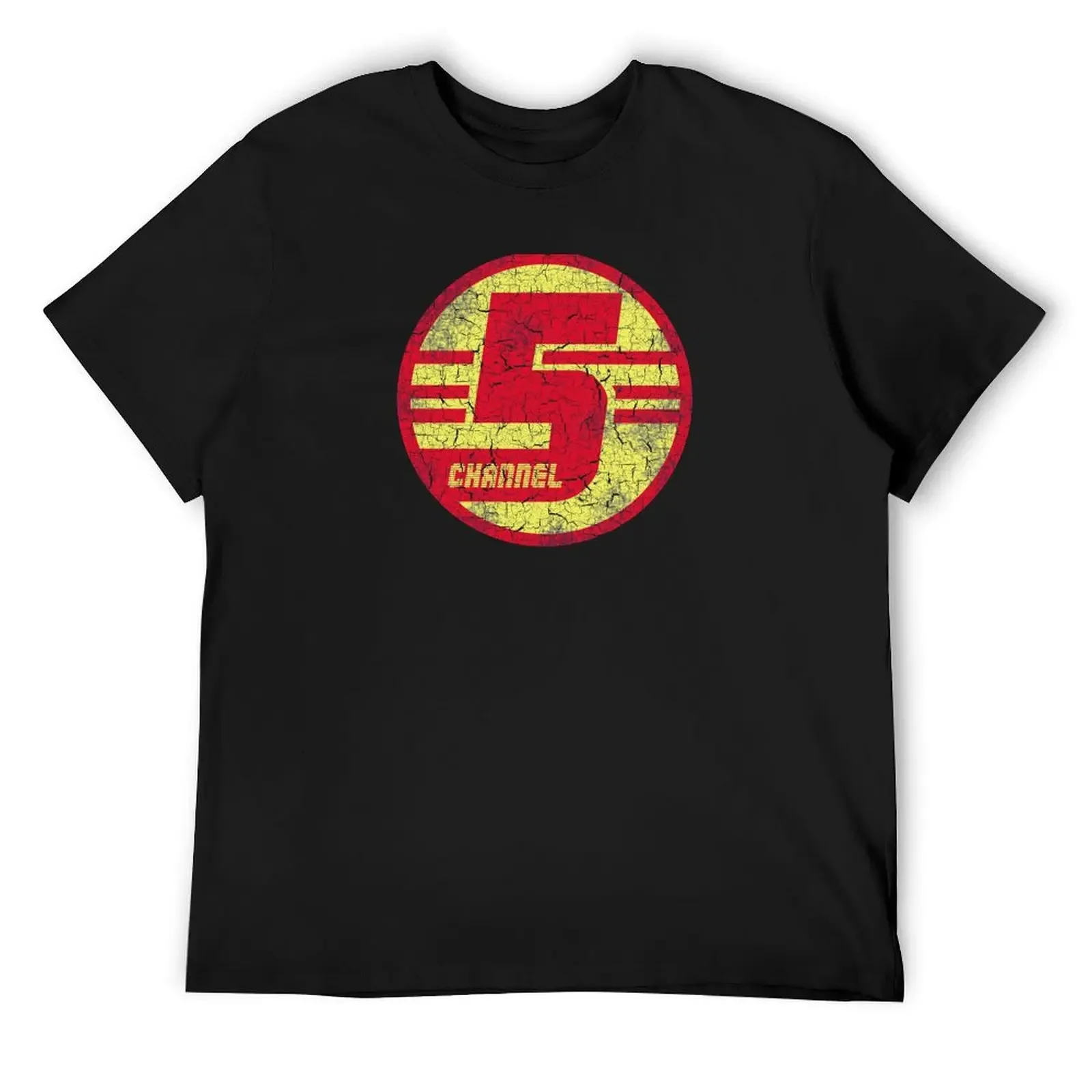 

CHANNEL 5 (Tim and Eric Awesome Show, Great Job!) T-Shirt Short sleeve tee blue lock vintage anime shirt plus size men clothing