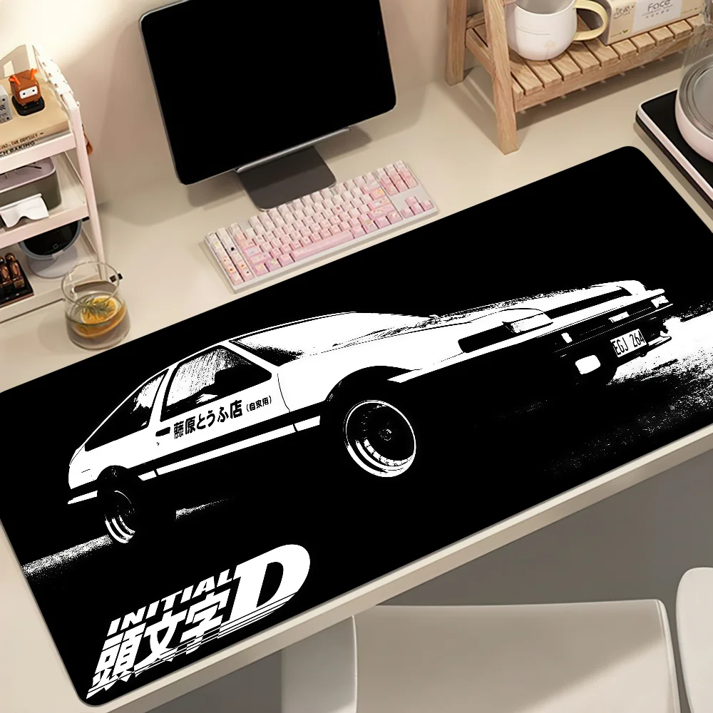 I-Initial D Anime Mouse Pad Non-slip Thickened MousePad Student Gaming Cushion Large Writing Lockedge Office