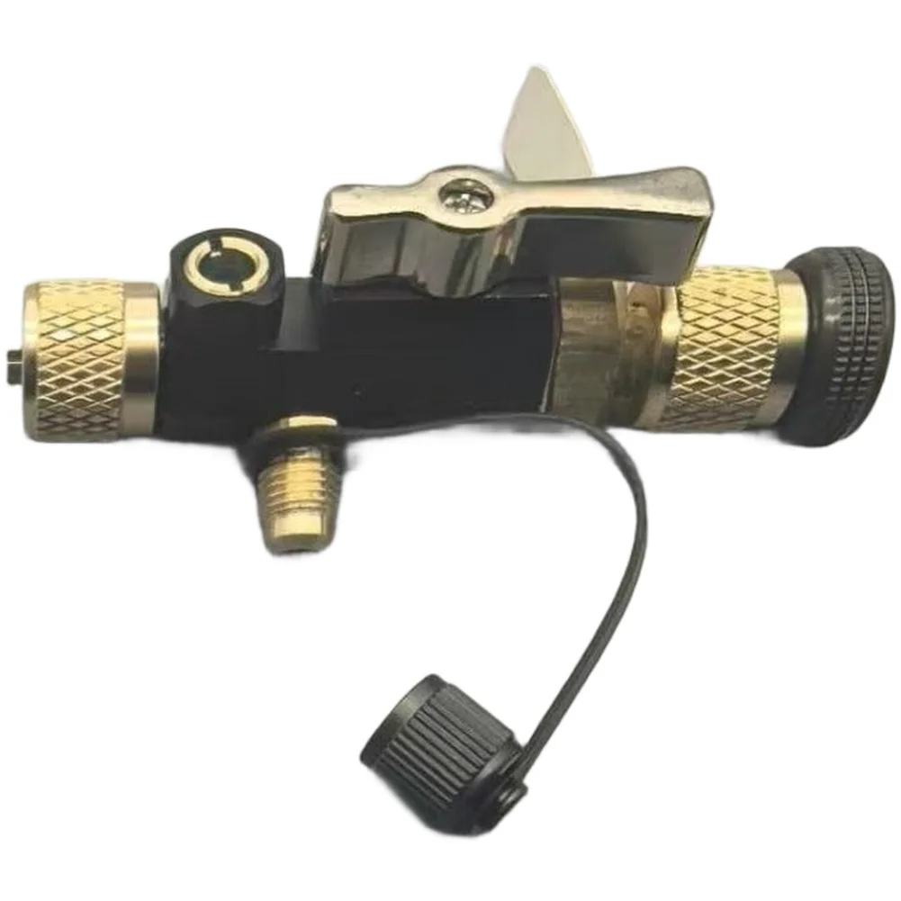 

Valve Core Tool with Integrated Sight Glass and Strong Magnetic Knob Compatible with For R22 R32 R410A Systems