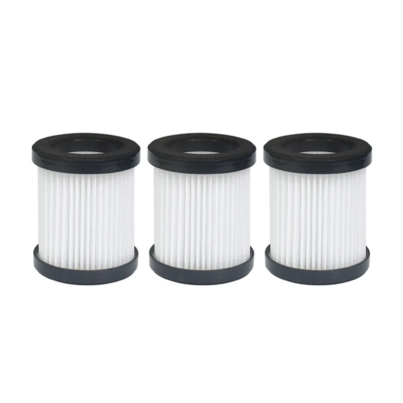 3PCS HEPA Filter For MOOSOO XL-618A Wireless Handheld Vacuum Cleaner Filter Elements Replacement Accessories Parts