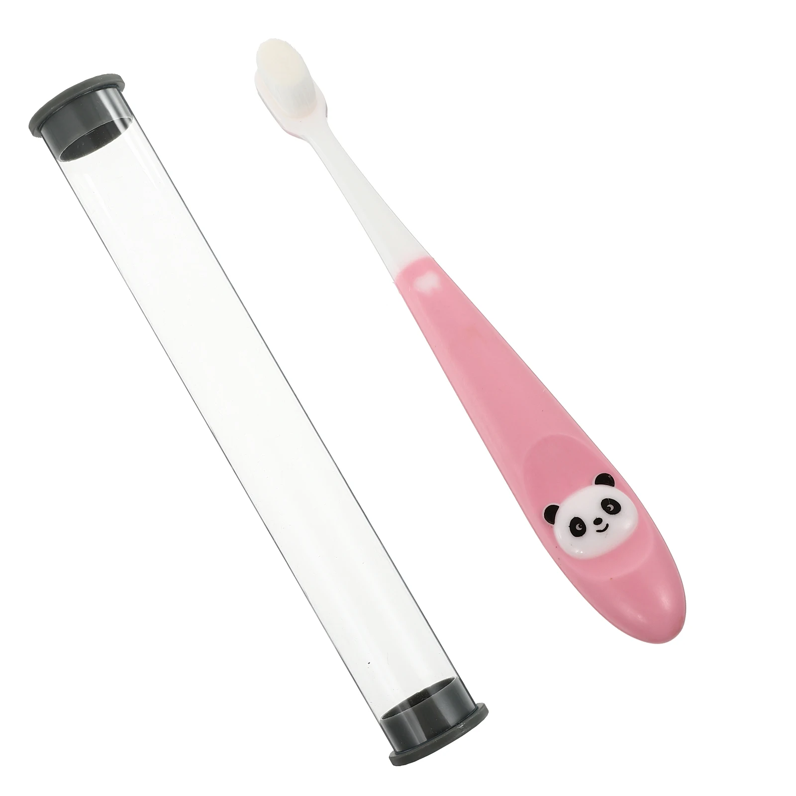 

Children Toothbrush Soft Bristles PP TPR Material Baby Toddler Non Slip Children Tooth Brush Handle Oral Cleaning