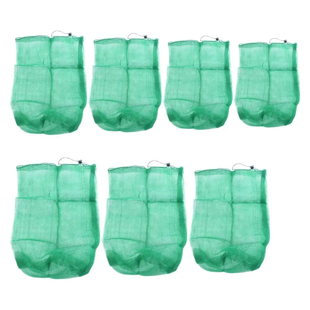 

Fishing Accessories Fishing Gear Small Grid Folding Fishing Net Thickening Nylon Mesh Bag Fish Nets Bag Mesh Bag Live Fish Nets