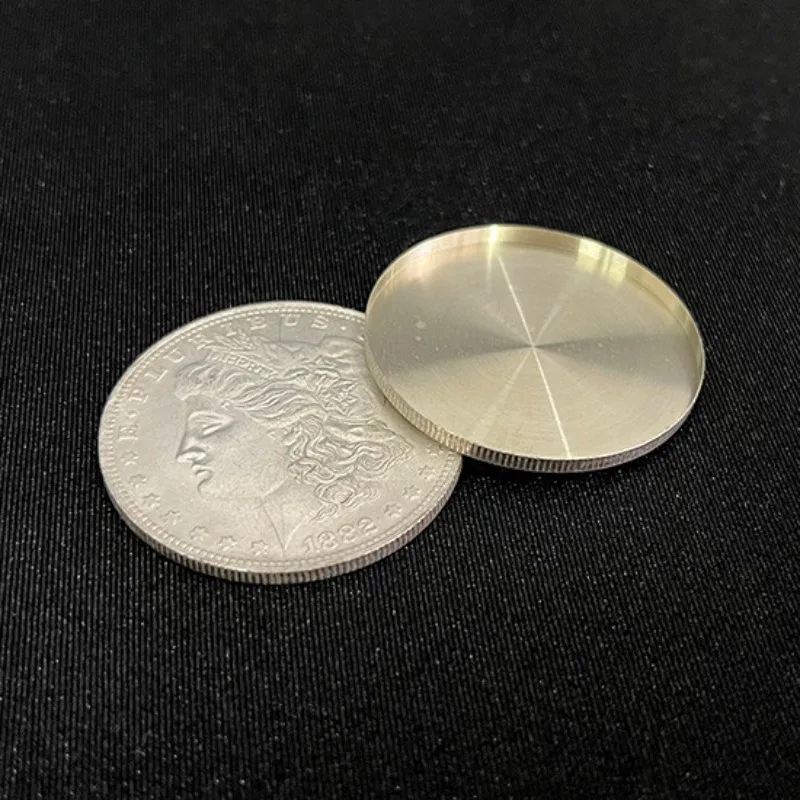 1PC Expanded Shell for Cupronickel Morgan Dollar (Head/Tail) Magic Tricks Coin Appear Vanish Magia Close Up Magia Accessories