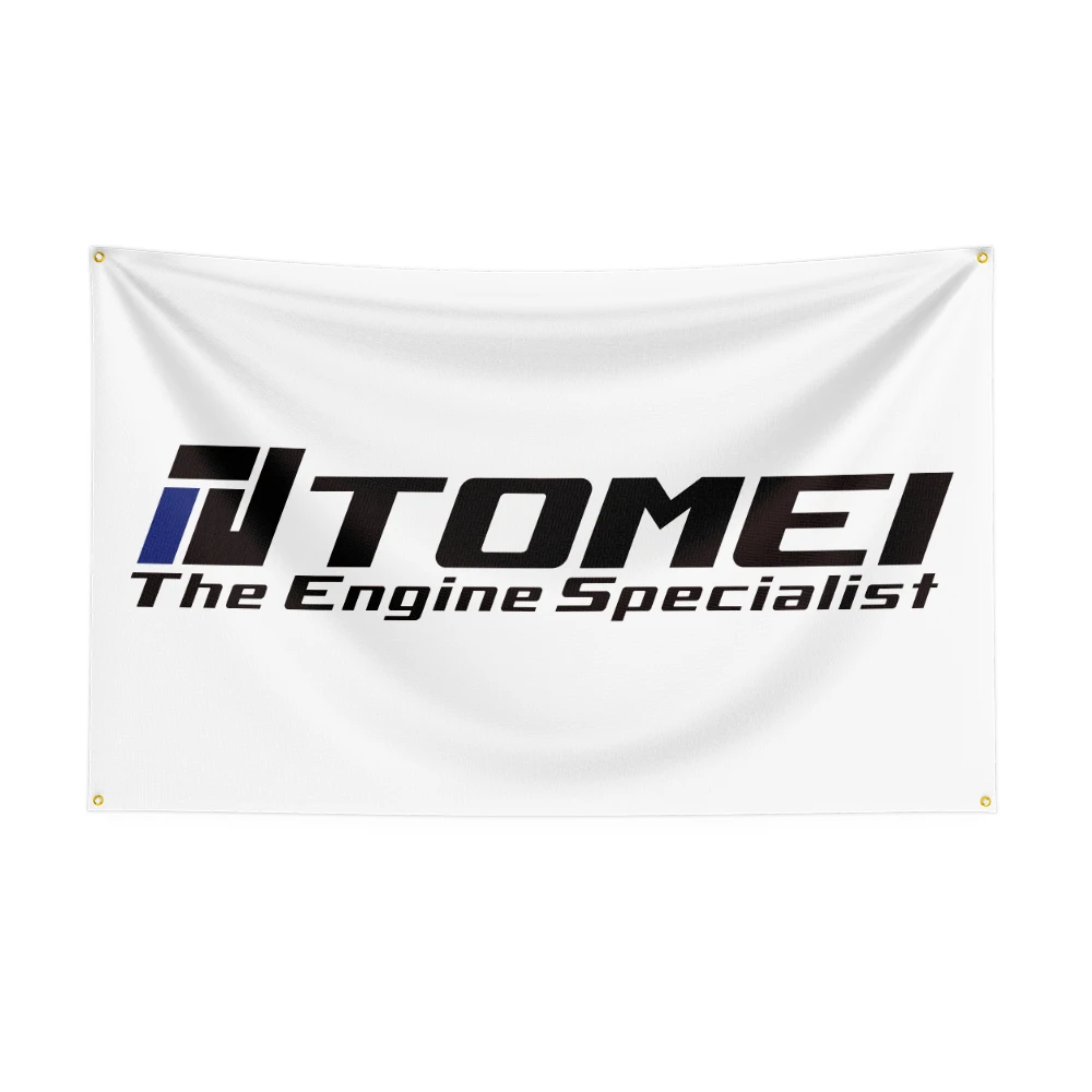 3x5 Fts Tomeis Racing Car Flag for Decor