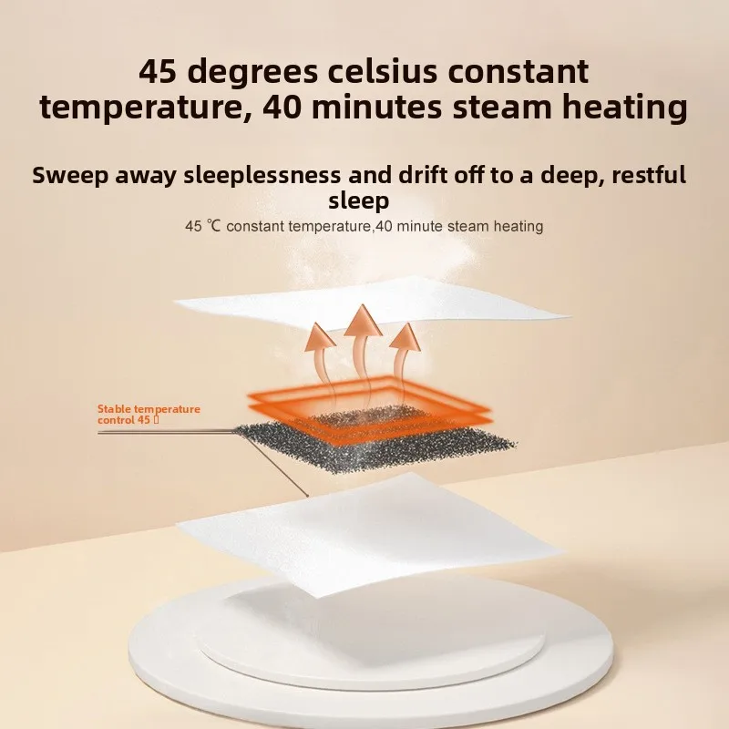 5 عبوات من قناع العين بالبخار للمكتب - تحجب الدفء الفوري والضوء، بالجملة