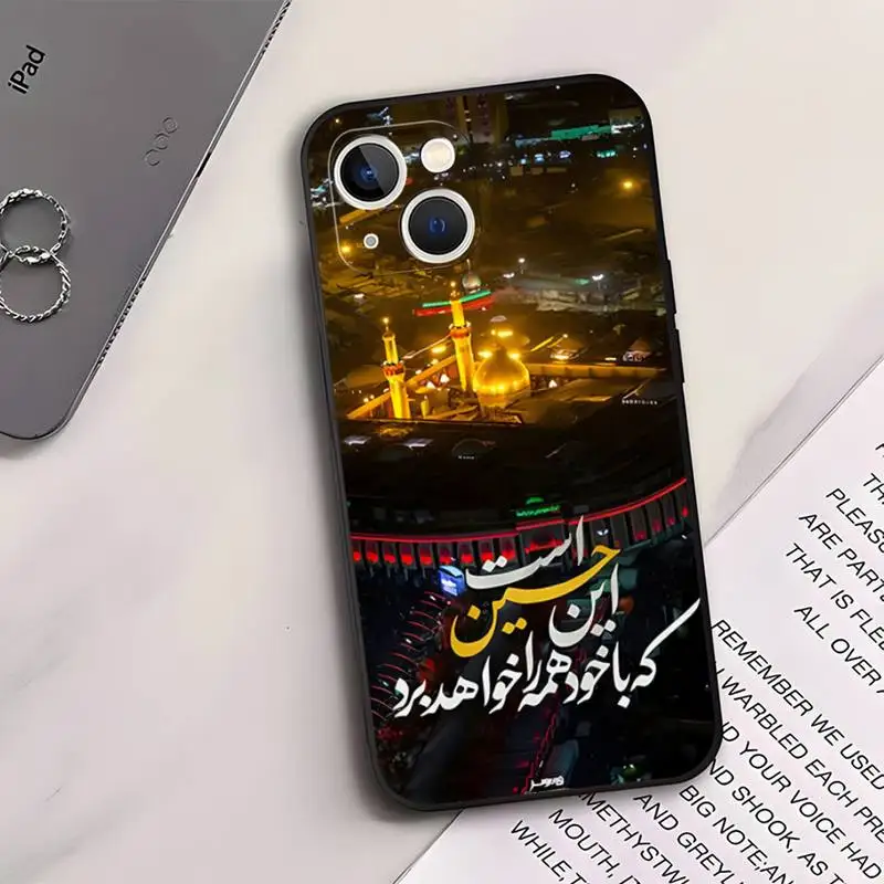 Mecca Imam Ali Islamic Shia Holy Phone Case For IPhone 13Pro Max 12 11 14 Mini Xs X Xr 7 8 6 Plus Se 2020 Shockproof Back Cover