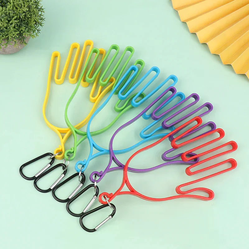 Golf Glove Rack Holder Golfer Tool Rack With Key Buckle Glove Drying Stand Stretcher With Holder For Storage Air-Drying